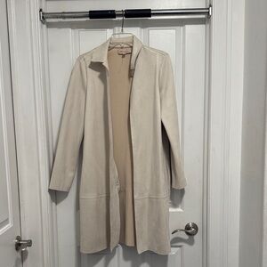 Philosophy Cream Trench Coat